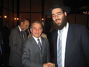 With former President Tassos Papadopoulos